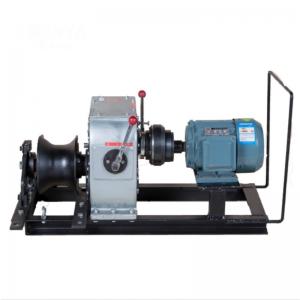 Quality Steel Electric Cable Winch Puller / Portable Electric Winch For Cable Pulling for sale