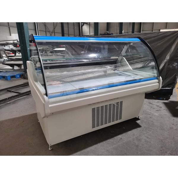 R404a Fresh Meat Automatic Defrost Deli Display Cooler Fan Cooling