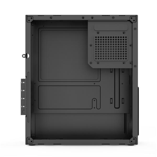 Mini-ITX/M-ATX Low-Profile Computer Case with 4 PCIe Slots 3x SSD + 1x HDD and USB 3.0 HD Audio I/O