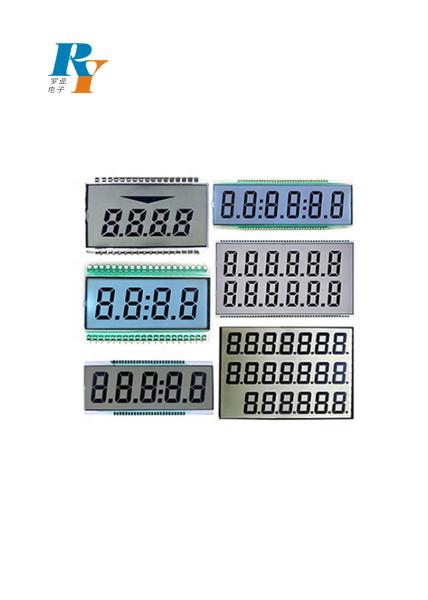 Buy Custom 7 Segment LCD segment Display Optional Digit Tn Stn FSTN Va Display at wholesale prices