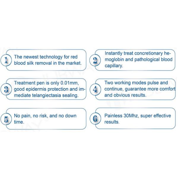 30MHZ CE approval immediately result professional high quailty Spider Vein Removal Machine