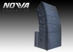 8 Ohms Powered Speaker System , Active Line Array Speaker System Portable With