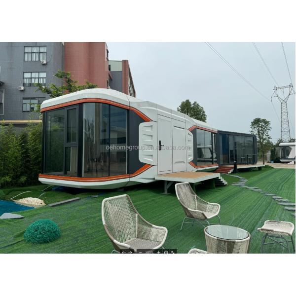 Durable Using Various Prefab Container House Tiny Portable Home Tiny Modular House Camping Hotel Space Capsule