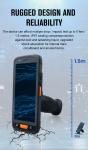Android 11 Handheld PDA Terminal With Barcode Scanner Data Collector Personal