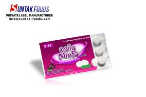 Quality Dietary Fiber Functional Candy For Black Currant Flavor Multi Ingredients for sale