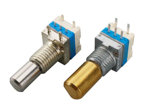 360° Total Rotational Angle Incremental Encoder With Push Switch For Audio