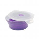 Wholesale 4 Sets Microwavable Food Storage Containers Safe leakproof Silicone