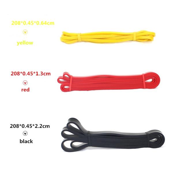 208CM Heavy Resistance Band And Tube Loop Band Exercises Power Training