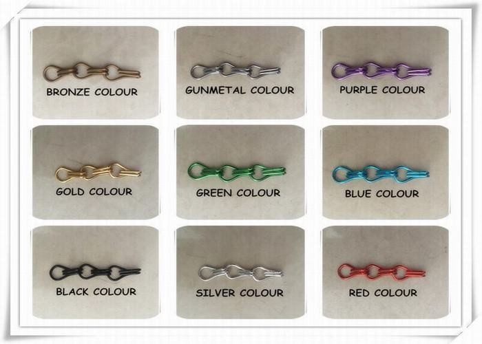 Fashion Door Fly Mesh Curtains , Colorful Metal Chain Fly Curtains For Doors
