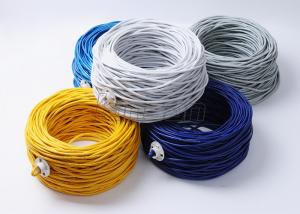 Quality Channel Test Cat6A Lan Cable 500 M/Roll 23awg Twisted Pair Network Cable for sale