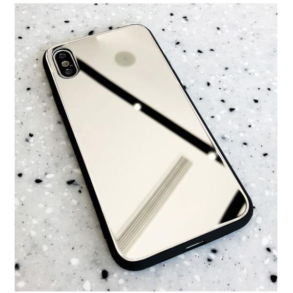 Girly Makeup Iphone 7 Plus Protective Case Electroplated Finish Mirror