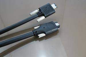 China Industrial Camera 9 Pin to 6 Pin IEEE 1394 Firewire Cable with Screw Lock 14.8fts on sale