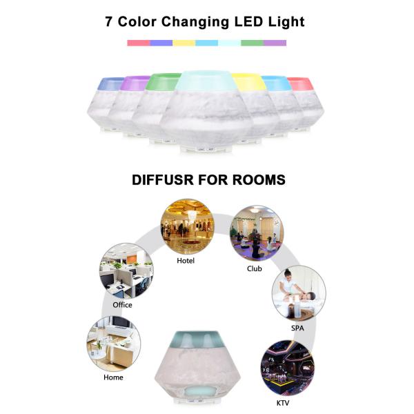 Night Light 7-8hrs Resin Diffuser Ultrasonic Color Changing OBM