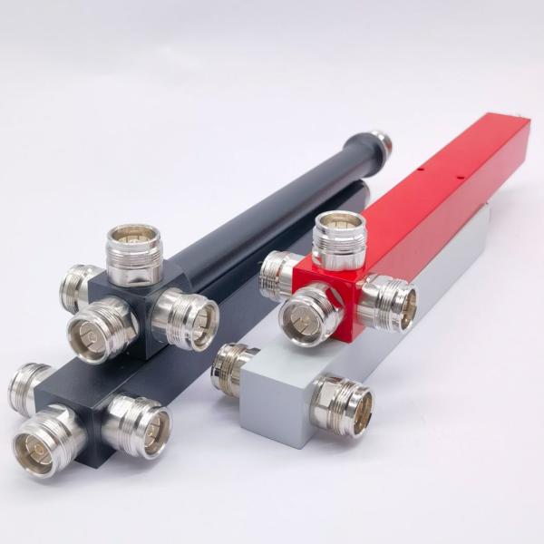 High Power Low Pim 4.3-10 Female 698-4200MHz 3 Way Reactive Power Splitter