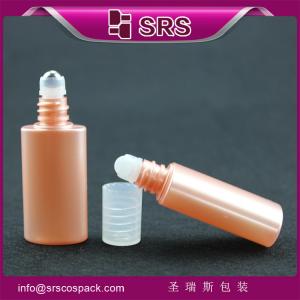 China PET special style roll on bottle with steel ball ,12ml 15ml hot sell bottle skincare packa on sale
