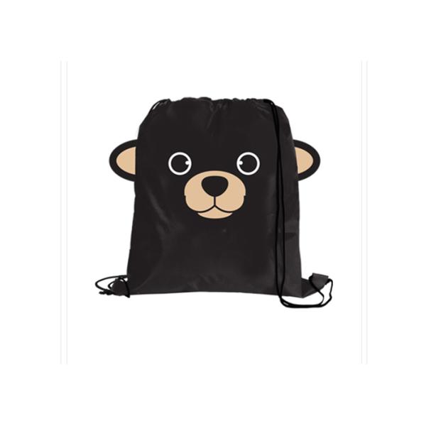 Monkey Childrens Drawstring Backpack 190T Childrens Draw String Bag