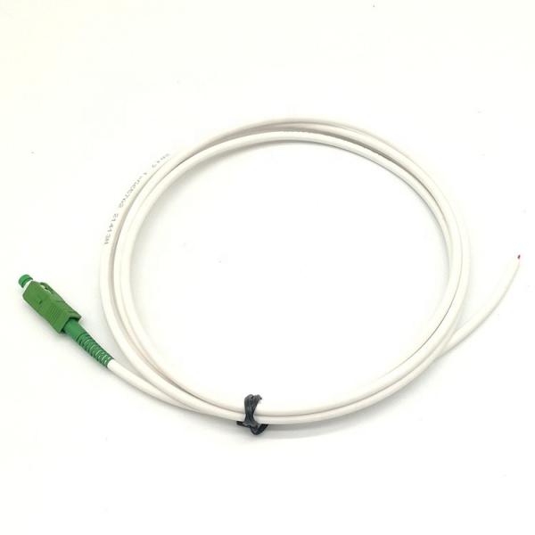 Multi Fiber G657A2 White Jacket 4.0mm 9/125 SC APC Pigtails
