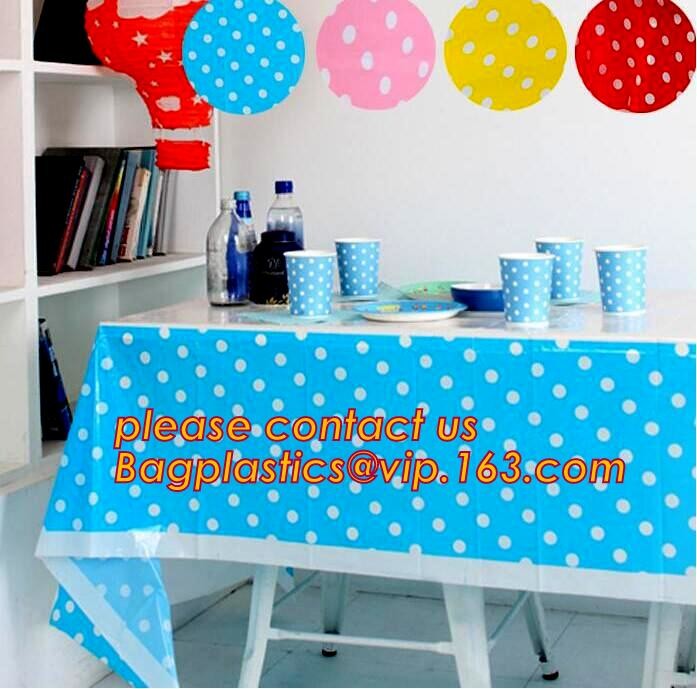 DIY Round PVC Table Cover Protector Desk Mat Table Cloth Pvc Transparent,stamping table cloth plaid PVC table cover