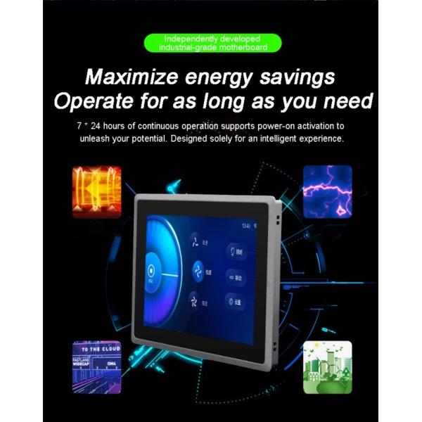 21.5-inch Embedded Industrial Display HMI Panel PC IP65 Waterproof Lcd Touch Monitor