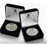 Buy cheap Coin box jewelry velvet box from wholesalers