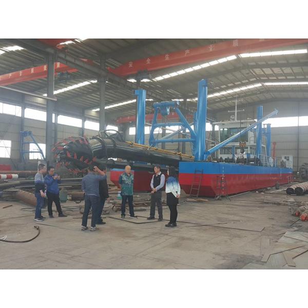 500m3/H-2000m3/H Dredging Capacity Dredger Vessel With 10 Meters Depth