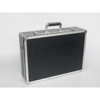 China Aluminum Stander Tool Box 18*13*6 inch, Tool Transport Case With Shoulder Strap Easy For Carry for sale