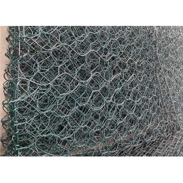 Galfan Gabion Wire Mesh 100x120mm 3.0mm Hexagonal for River Protection