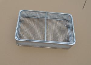 China 304 Medical Cleaning Wire Mesh Baskets Metal Wire Disinfect Basket on sale