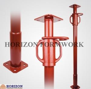 China Scaffolding Props 1.7-3.0m With Cast Iron Nut and Reinforced Outer Tube on sale