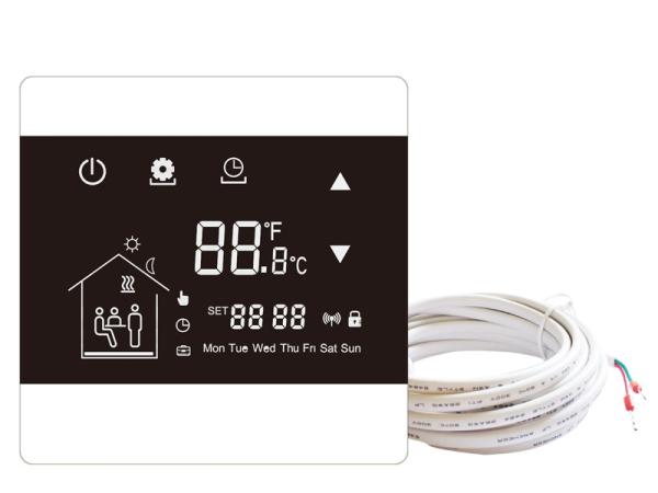 Buy Digital weekly Programming Touchscreen Smart Thermostat With LCD display screen at wholesale prices
