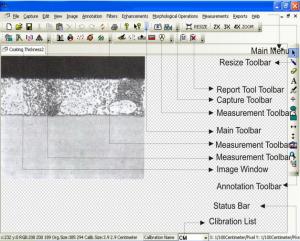 Quality Metallographic Image Analysis Software MetaVision For Metallurgical Microscopes for sale
