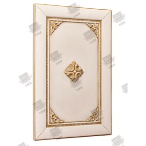 Quality UK Internal Primer Hdf Wooden Moulded Doors Hollow Core No Shrink No Split for sale