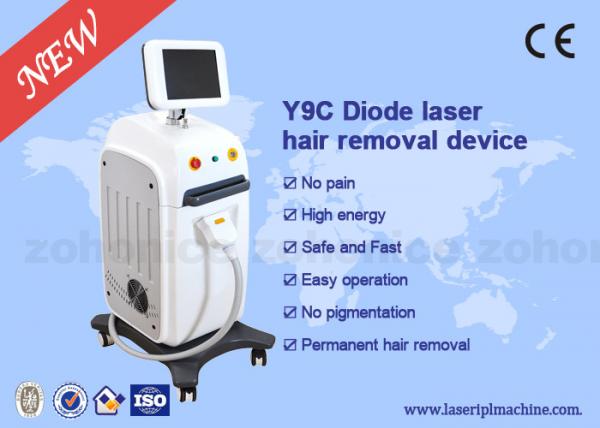 Buy 2000w 808nm Laser Hair Removal Machine Microchannel Cooling System at wholesale prices