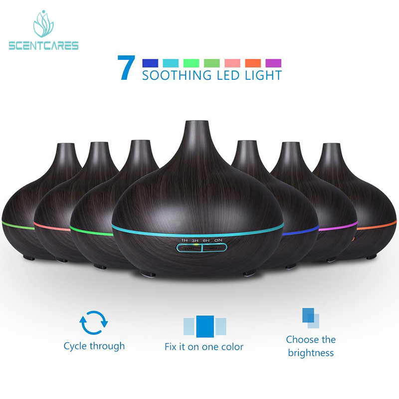 166X166X155MM 300ml 50sqm Ultrasonic Humidifier