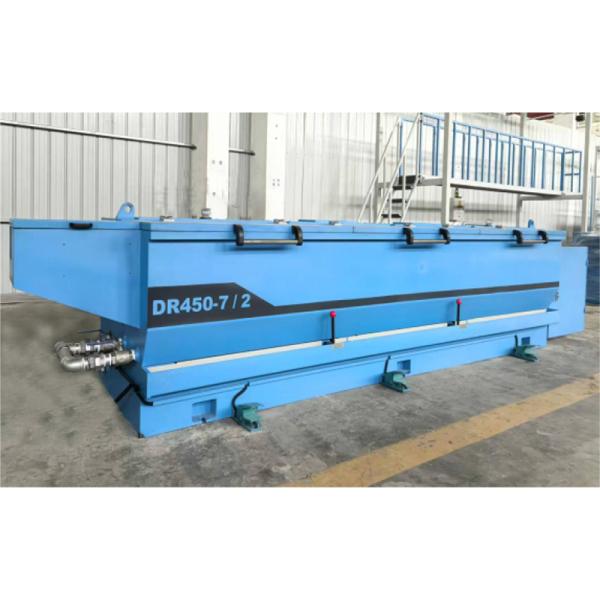 Two Wires Copper Rod Breakdown Machine With Annealing Production Line