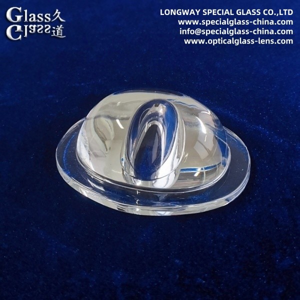 Durable High Power Led Borosilicate Glass Lens For Beam Control