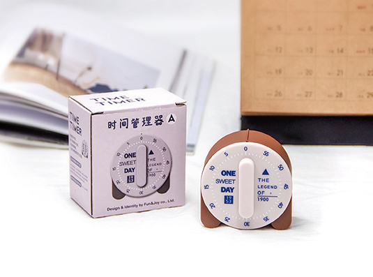 Personalized Timeline Indoor Mechanical Timer 7.5cm Reduce Time Anxiety