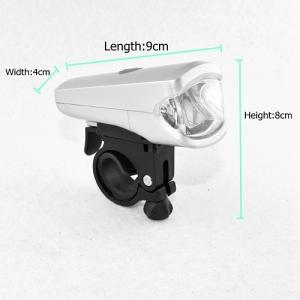 Quality Safety 89x40x38mm Bike LED Light Headlight , IPX4 Bike Torch Light for sale