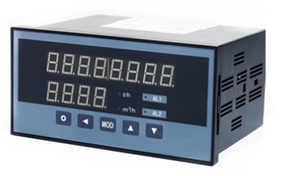 4 - 20mA Intelligent LCD Display Steam Liquid Flow Totalizer For Gas