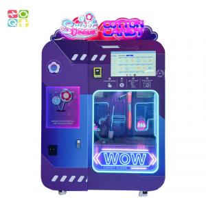 China 220V Arcade Vending Machine Automatic Cotton Candy Making Machine  Remote Control on sale