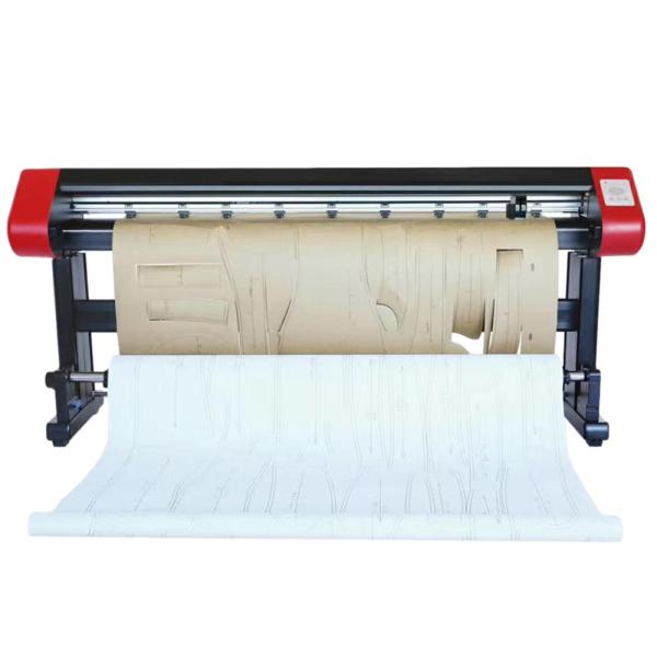 2-in-1 Apparel Paper Pattern Graph Contour Printing Plotter with HP45 Ink