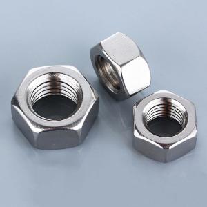 China Metric A2 A4 Material Din 934 Stainless Steel Hex Nut on sale