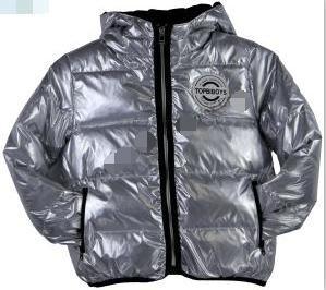 China Winter Kids Lightweight Down Jacket ,  Plain Dyed Hooded Waterproof Puffer Coat on sale