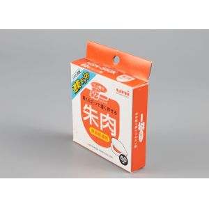 Exquisite Unique Soft Crease Printed Packaging Boxes With PVC / PET / PP Window