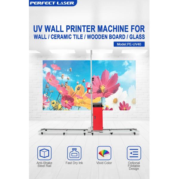 Vertical Type Direct to Wall UV Printer Machine Price for Ceramic Tile / Wooden Board / Glass Painting