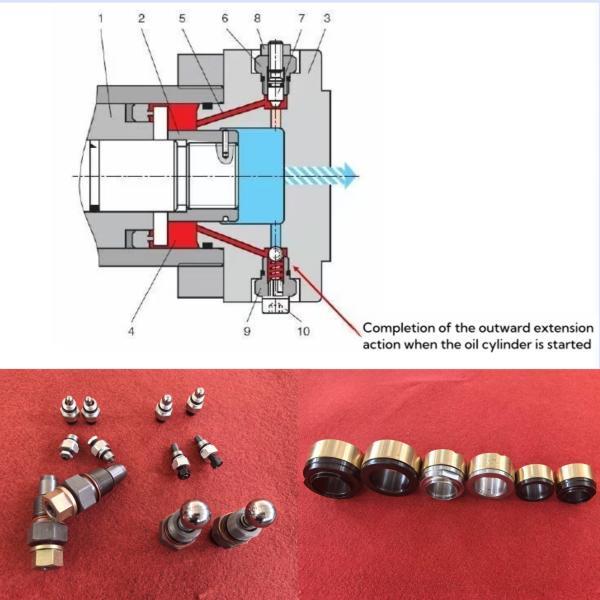 Single Acting Telescopic Hydraulic Cylinder Agricultural Hydraulic Rams