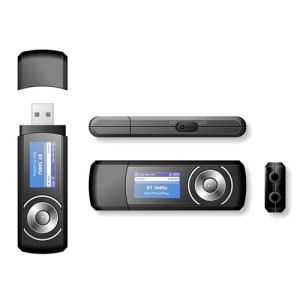 Quality New USB Mini Rechargeable Mp3 Player with Microsd Card Slot and Card reader BT-P131 for sale