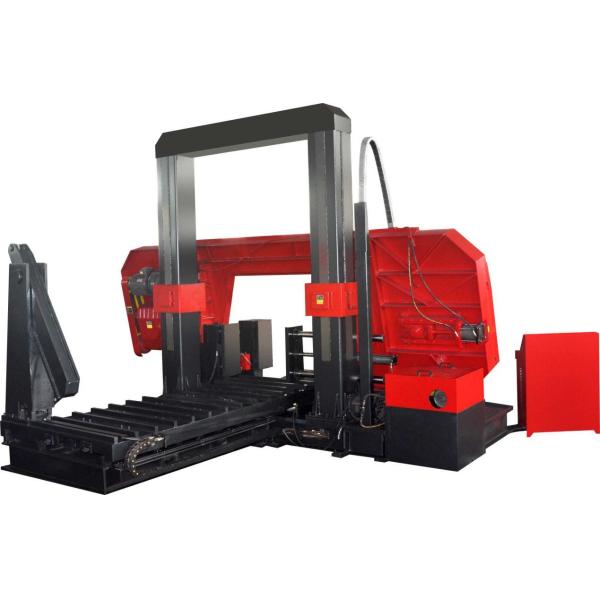China market sales GB42150 square column horizontal metal/wood cutting band sawing machine with low price