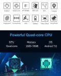 FP08 New China arrival Windows10 Color Display One Dimension Code Handheld