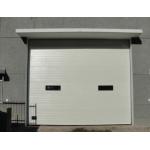 China 40mm 50mm Panel Insulated Sectional Doors 380V Galvanized Steel Garage Door for sale